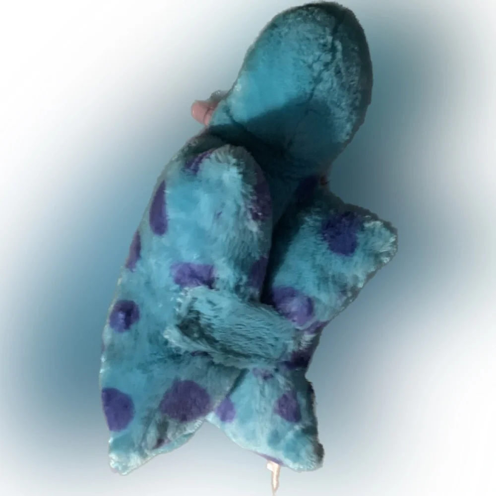 Disney Sully Monsters Inc. XL Blue Pillow Pet Faux Fur Vintage 2014 Collectible - Picture 6 of 6